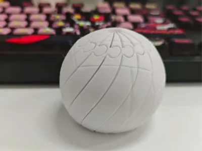 Flexi Fidget Slime Ball - Volleyball
