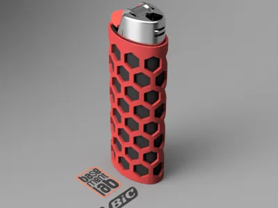 BIC Lighter Sleeve Cover Studio 1A  