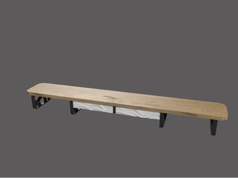 Under monitor shelf 