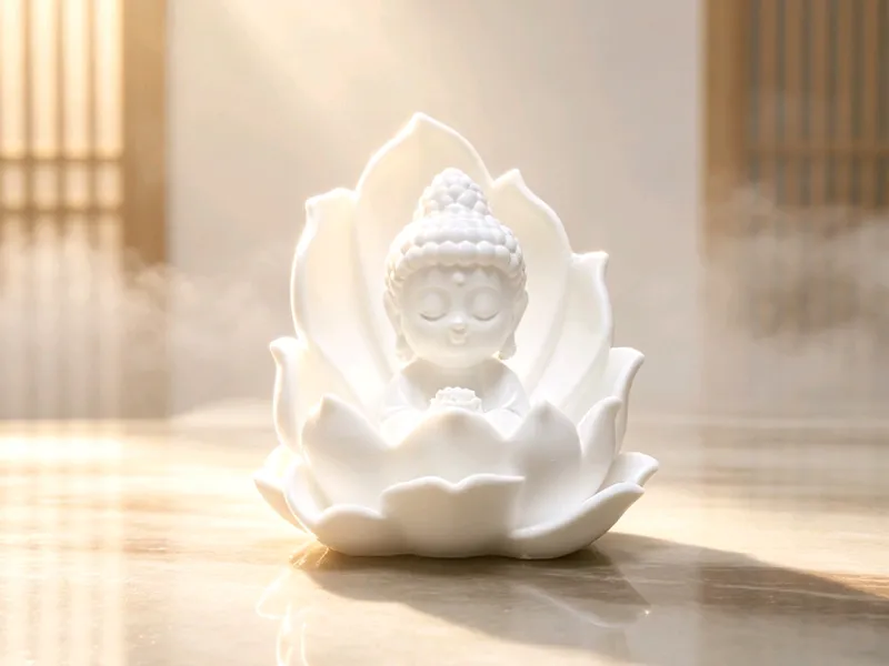 车载莲花佛摆件，一盘出