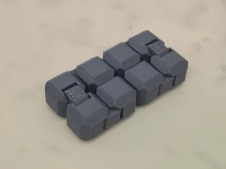 Mini infinty cube(10 gr and 15 pcs version)