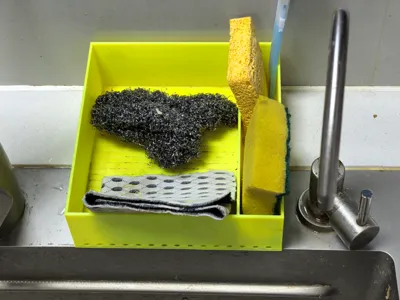 Kitchen Organizer - Dishcloth Draining Box