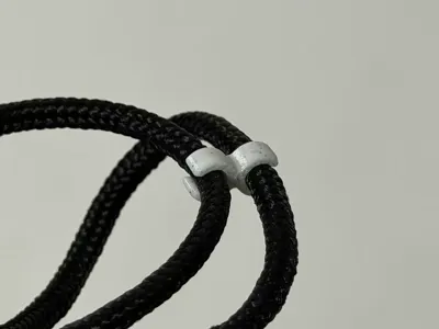Double-hole cord lock
