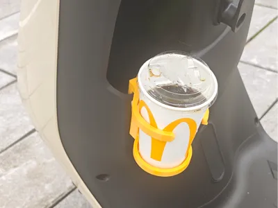 Electric Scooter Cup Holder for McDonald's Cups