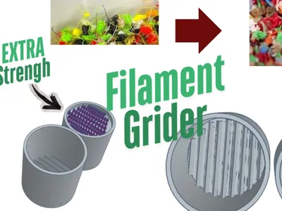Filament Waste Grinder