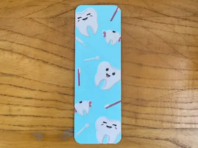 Happy Teeth Bookmark