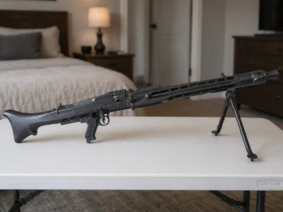 MG42 Display Piece Cosplay "One Piece Not Working"