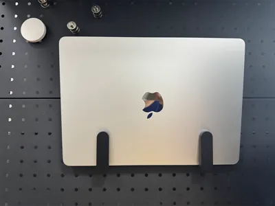 25mm Pegboard Laptop Stand