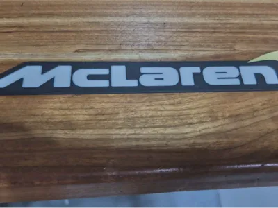 McClaren Logo Wall Plaque