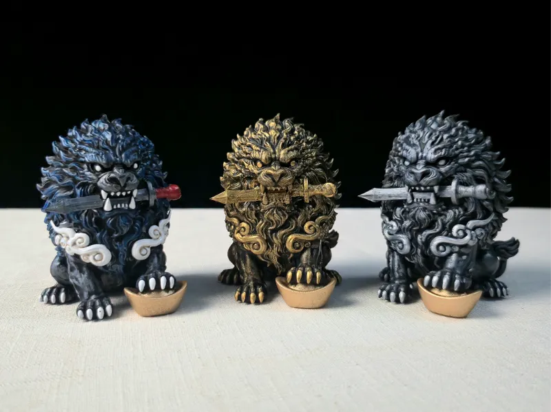 Lucky Monster Sword Lion