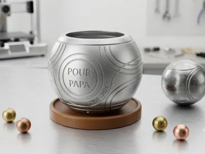 Petanque Ball Planter