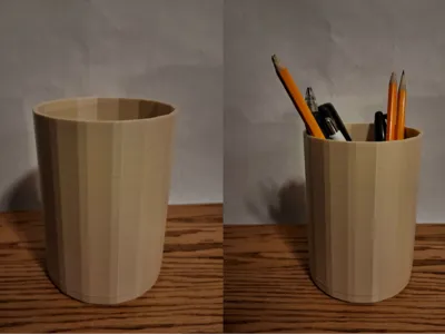 modern pen cup