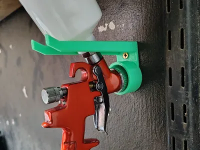 Mini Spray Gun Wall Holder