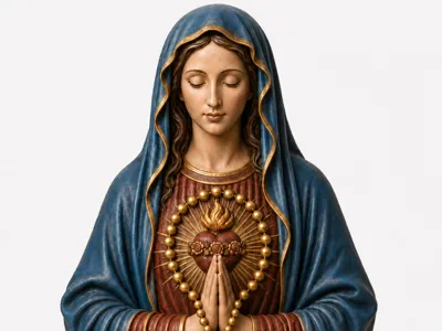 Bust of Our Lady - IMMACULATE HEART OF MARY