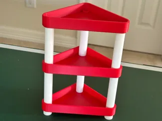 Multi Tier Bathroom Corner Shelf/Organizer