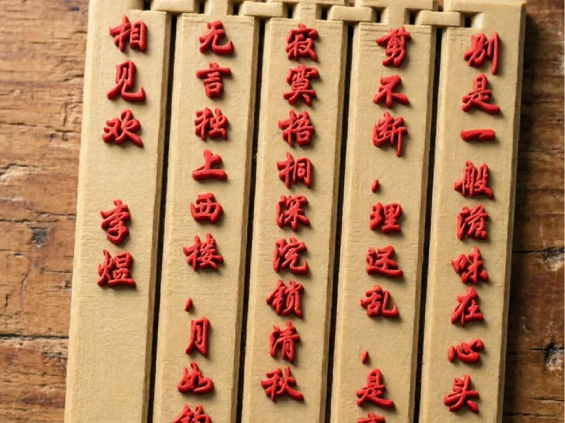 相见欢  无言独上西楼 李煜