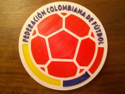 Colombia National Football Team Logo or Plaque