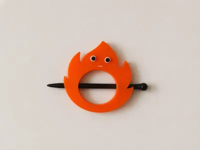 Totoro barrette