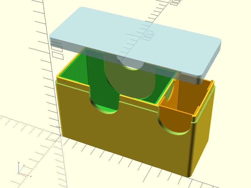 Deck Box with Dice Tray
