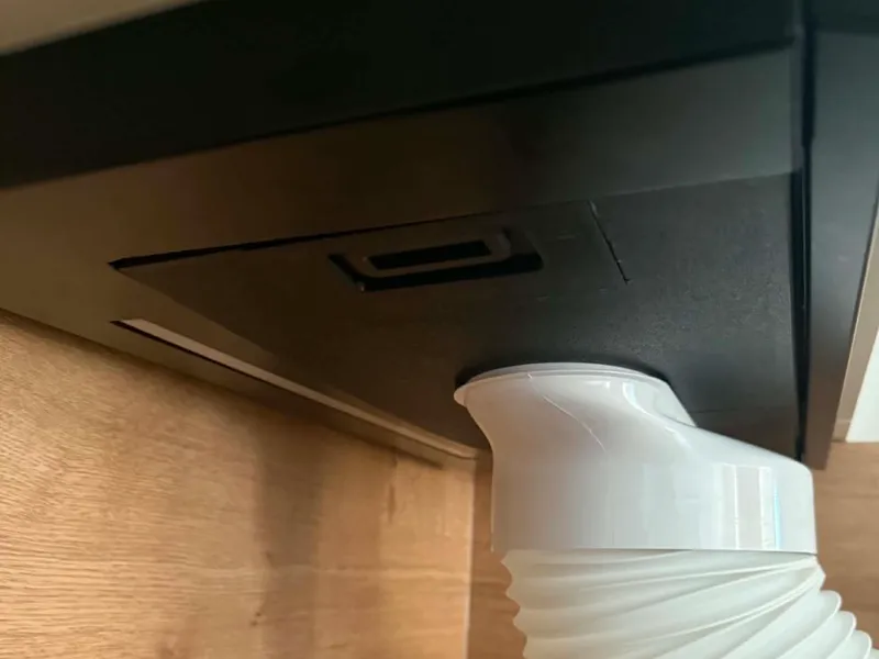 air conditioner holder for  kitchen hood
