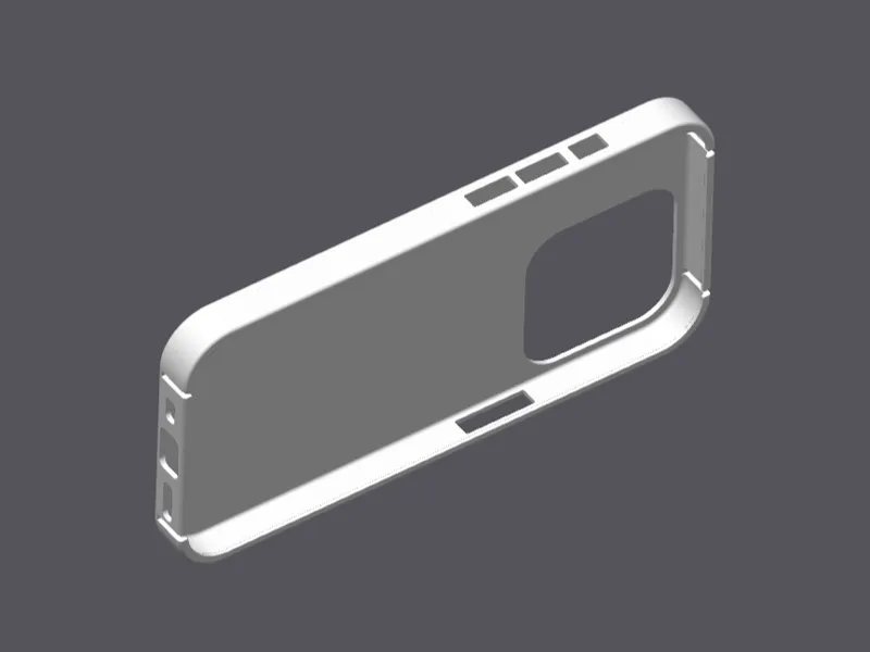 Apple iPhone 14 Pro 极简实用手机壳 — PLA/PETG耗材友好,轻松好打!