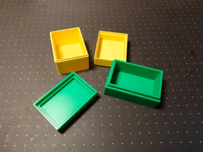 Snap-fit Lid and Base Box Parameterized Generator
