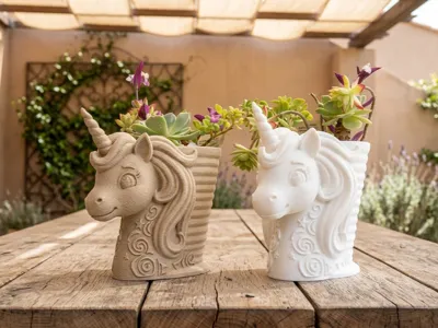 UNICORN VASE (UNICORN VASE)
