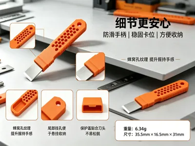 Scraper protection cover (35.5mm wide, 31.5mm inner width) only 6.34g