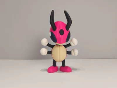 Pokemon Generation II #0166 Ledian Multicolor Model