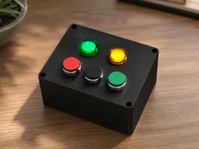 2+3 Button Box