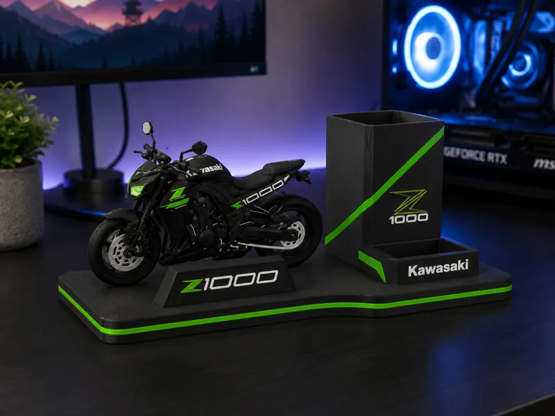Kawazaki Z1000 penholder