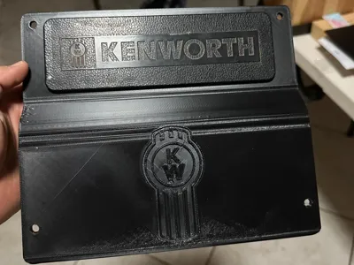 Stereo blanking plate for Kenworth T200 truck