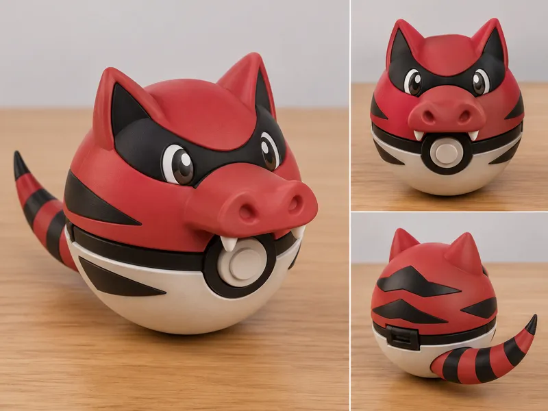 Pokeball Krokoodile