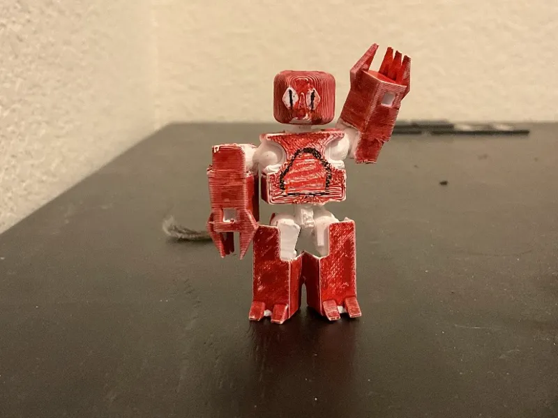 Articulated R6 Roblox action figure