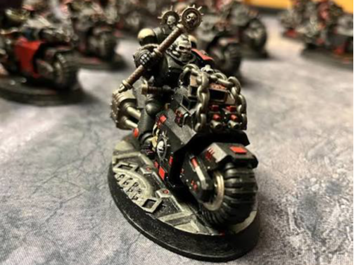 High Quality base and model chaplican WH40K model
