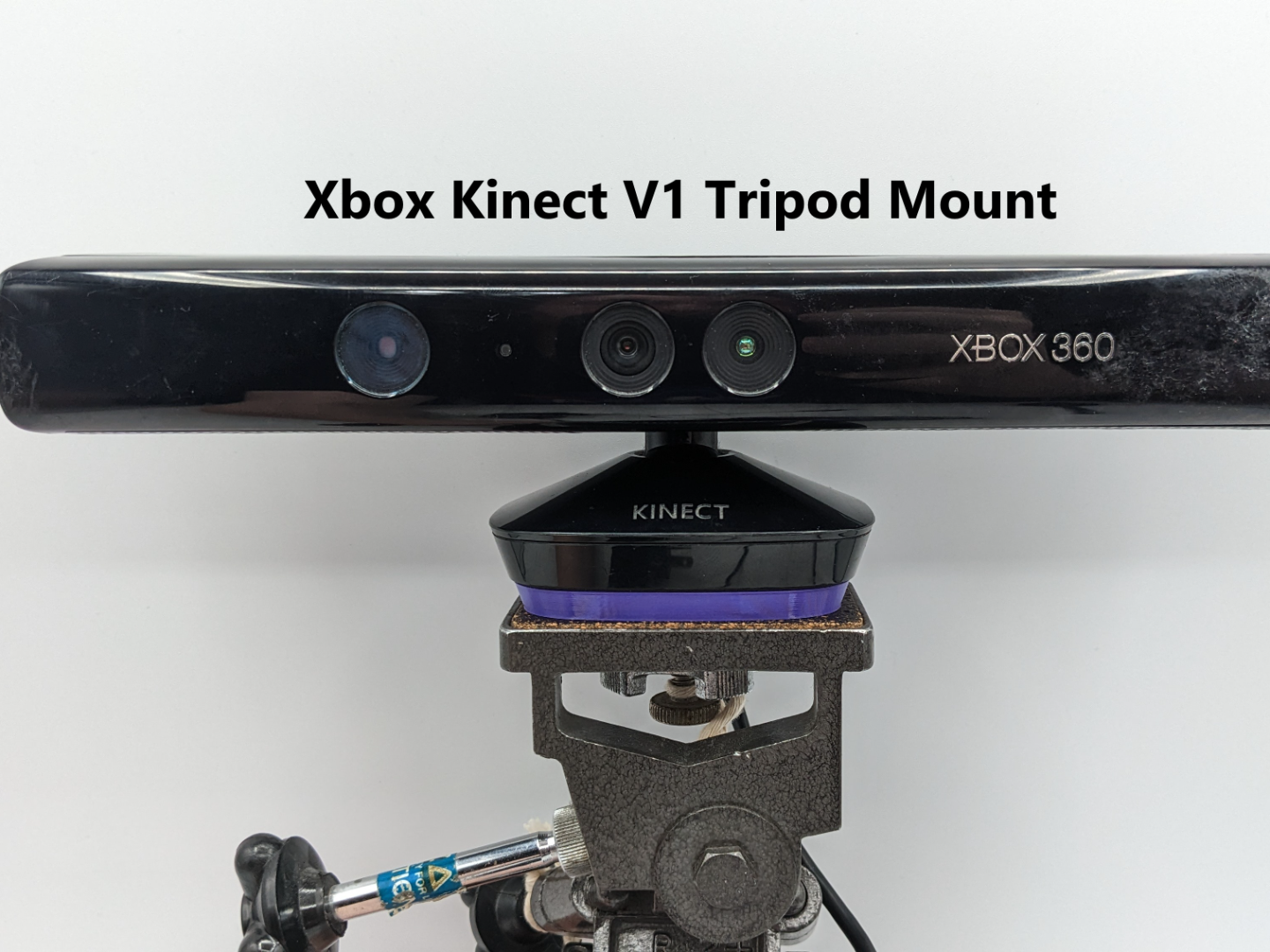 Xbox 360 Kinect V1 1/4-20 Tripod Mount
