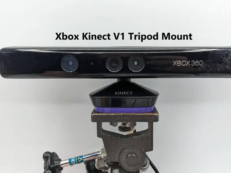 Xbox 360 Kinect V1 1/4-20 Tripod Mount