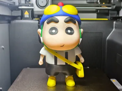 Crayon Shin-chan School Uniform Shin-chan 20cm (all separate parts, no AMS needed)