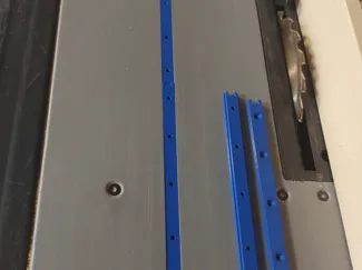 guide per sega circolare da banco marca Einhell