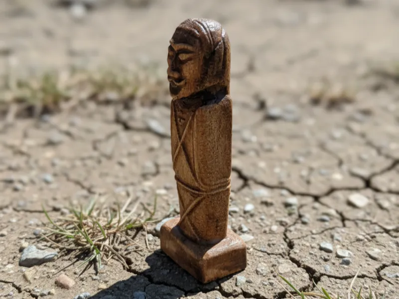 Turkic balbal / Turkic burial stones 01