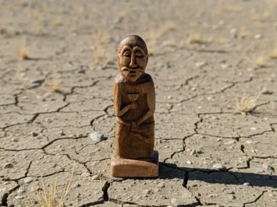 Turkic balbal / Turkic burial stones 02