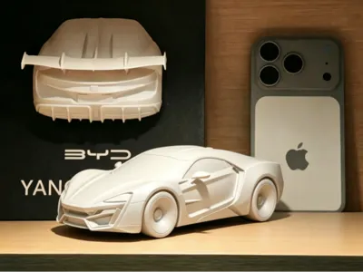 Lykan Hypersport (The supercar from Fast & Furious 7 that jumped through three buildings)