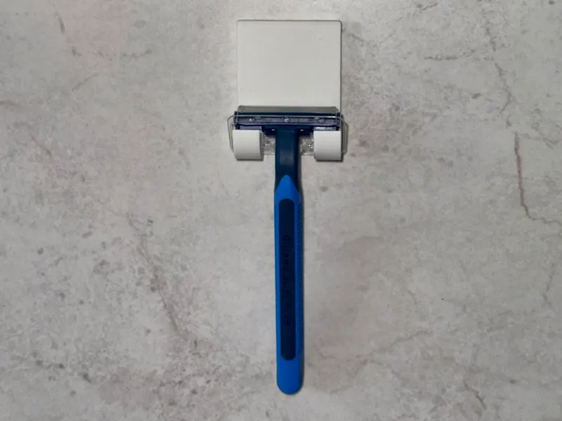 Badezimmer Haken Rasierer Halterung simpel 