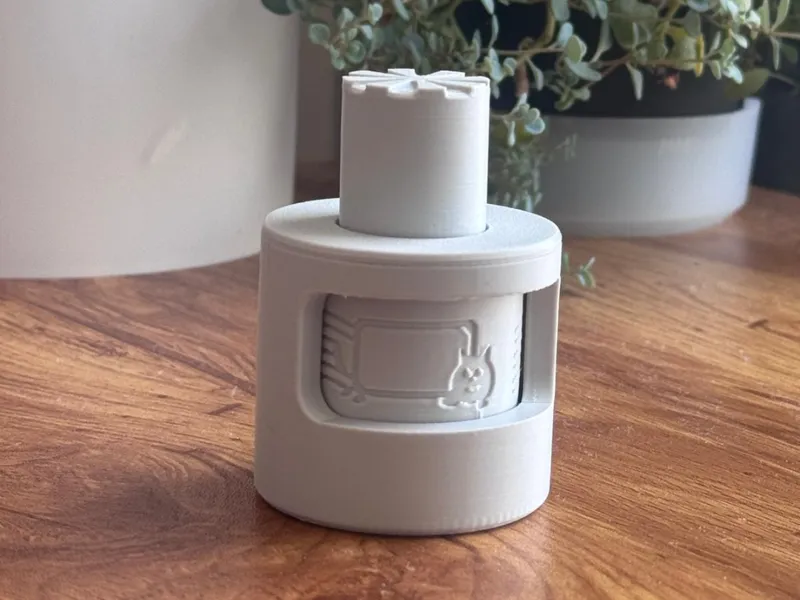 BONBON Fidget Toy: Rotating Clicker Toy Nyan Cat 