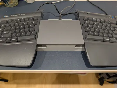 Magic Trackpad Mount for Kinesis Freestyle2 Mac