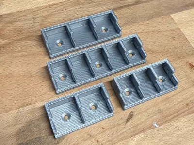 WAGO 221 Snap-Fit Holder Parametric