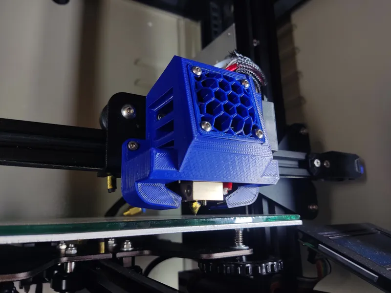 Ender 3 Fan Duct OC Cooler Upgrade Part