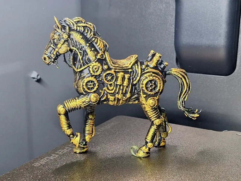 Steampunk-Mechanical-Horse