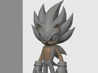 Mastered Ultra Instinct Sonic (Dragonball Inspired