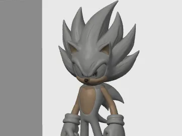 Mastered Ultra Instinct Sonic (Dragonball Inspired